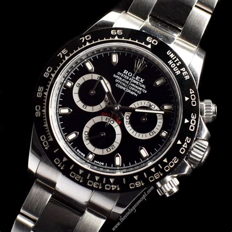 Rolex daytona ceramic black dial